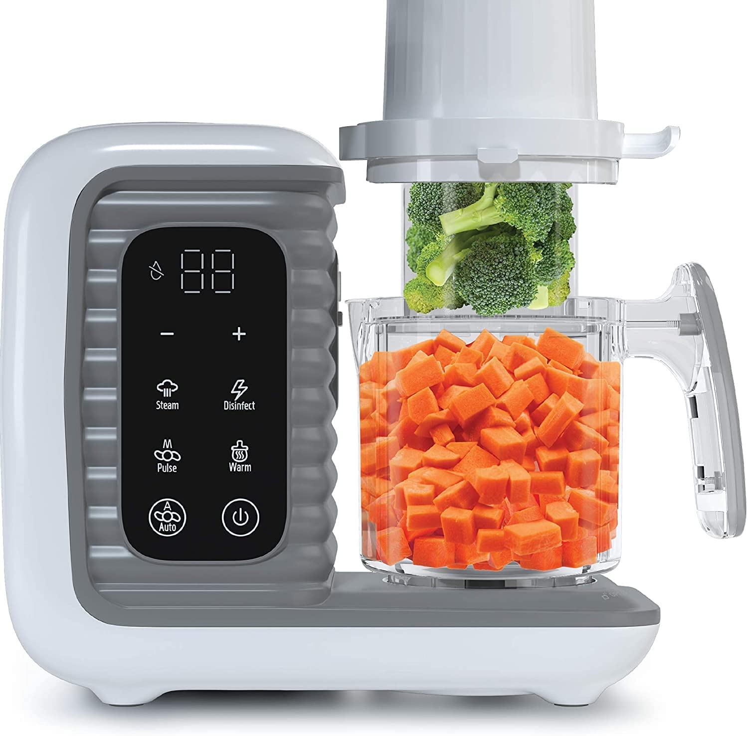 Baby Food Maker Steamer and Blender Easy-To-Use 5-In-1 Baby Food Processor